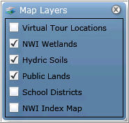 Map Layer Window