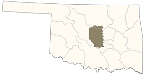 Rush-Springs Aquifer Map