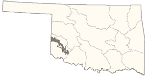 North Fork of Red River Aquifer Map