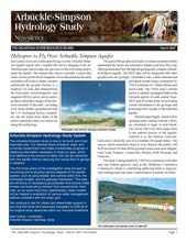 Arbuckle-Simpson Hydrology Study Newsletter