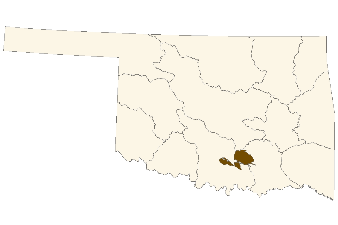 Arbuckle-Simpson Aquifer Map