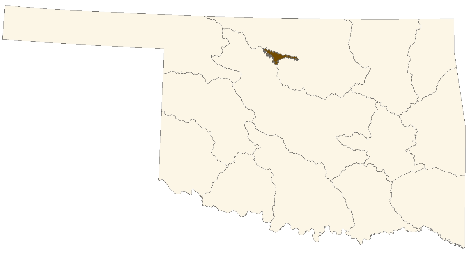 Enid Isolated Terrace Aquifer Map