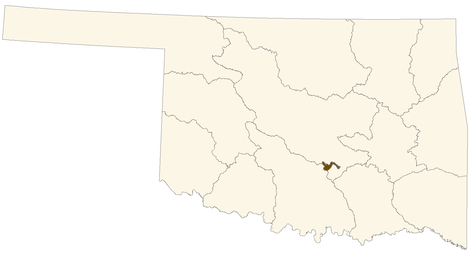 Gerty Sand Aquifer Map